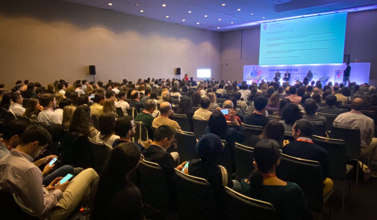 Jose Juan Gomez (@josejgdnews) on Twitter photo Esto es #CardioImagen23. La reunión de la Asociación de Imagen Cardiaca de <a href="/secardiologia/">Soc Esp Cardiología</a>. Cada vez somos mas los locos por la imagen Esto es #CardioImagen23. La reunión de la Asociación de Imagen Cardiaca de <a href="/secardiologia/">Soc Esp Cardiología</a>. Cada vez somos mas los locos por la imagen