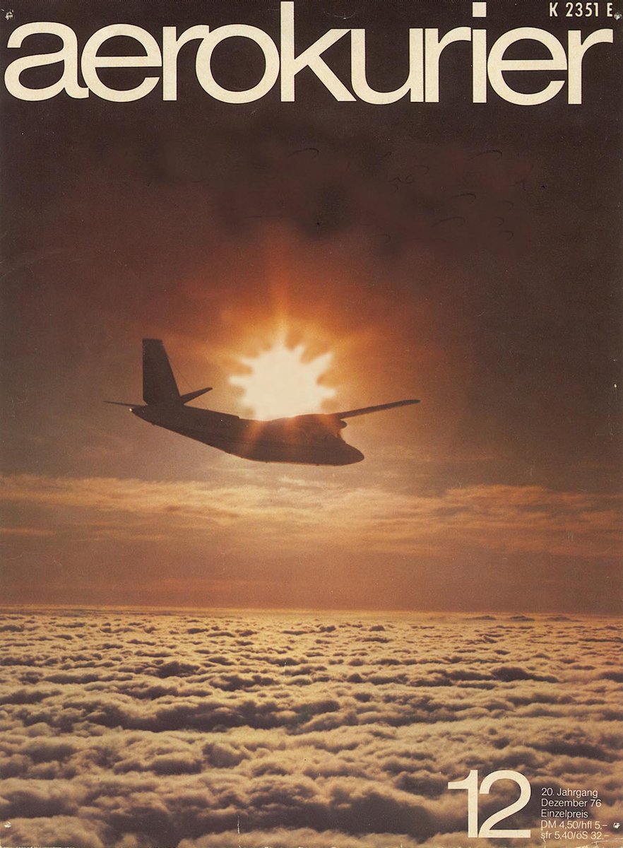 TCAircraft's tweet photo. From the Archives: a 690A #TwinCommander on the cover of Aerokurier. #commander690A #commander #magazinecover #aerokurier #airplane #aeroplane #generalaviation https://t.co/tkOIA69XB7