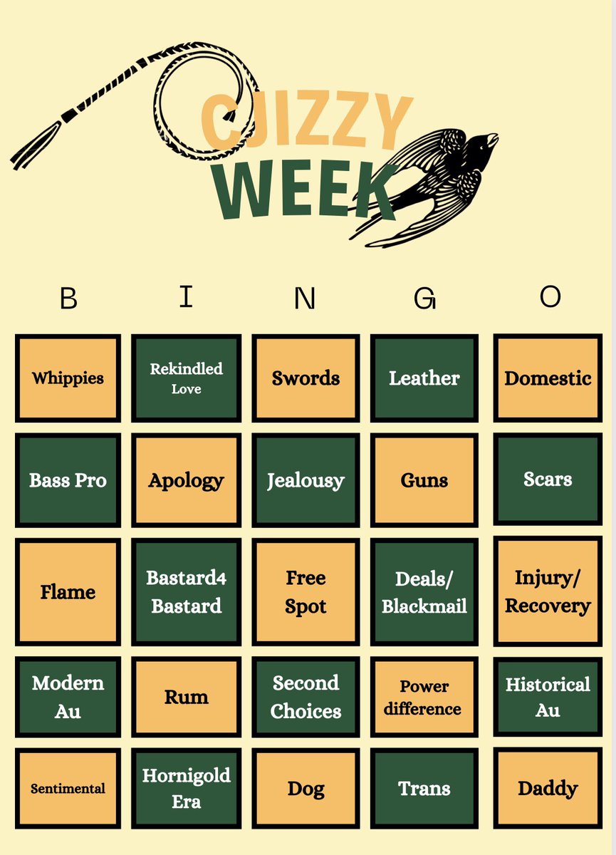 CJizzy_Week's tweet image. We heard your calls and so we answered! Introducing CJizzy Week from March 17-23rd! 

A Bingo Card based challenge week of CJizzy content! Win by completing a line, be a CJizzy champion by completing the card.