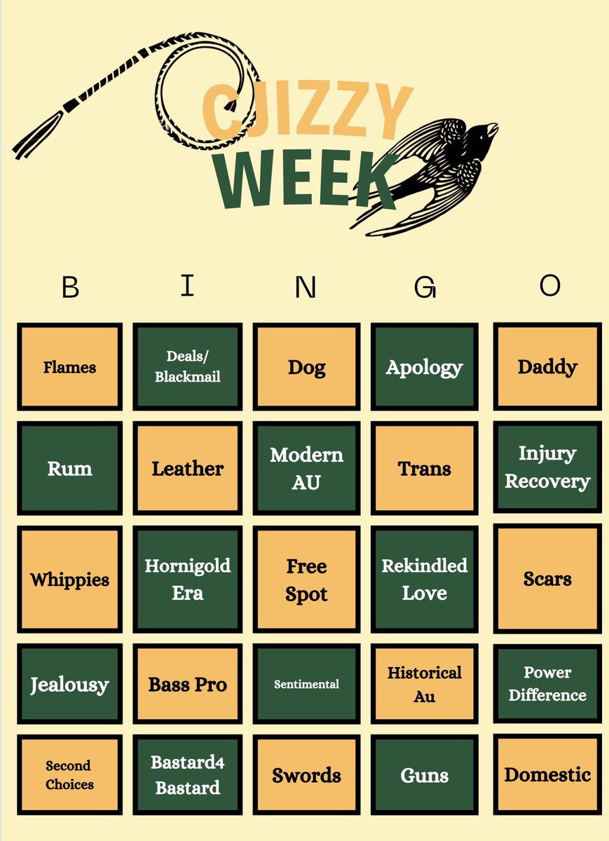 CJizzy_Week's tweet image. We heard your calls and so we answered! Introducing CJizzy Week from March 17-23rd! 

A Bingo Card based challenge week of CJizzy content! Win by completing a line, be a CJizzy champion by completing the card.