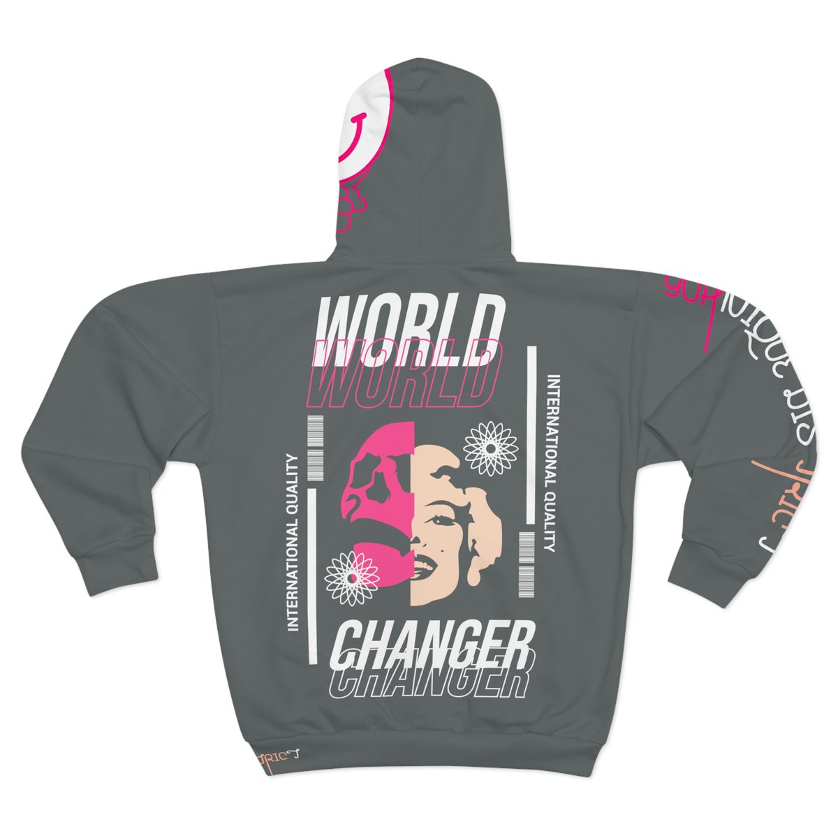 stingem2010's tweet image. Excited to share the latest addition to my #etsy shop: Yuhnique District World Changer Zip up Hoodie in Grey, Marilyn Monroe Hoodie, skull Hoodie, International Quality on Etsy etsy.me/3XWrBD6 #gray #birthday #purple #fullzip #fitspiration #marilynmonroeshirt