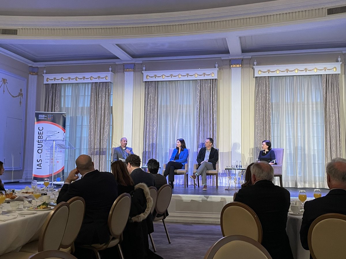 Déjeuner <a href="/ICDCanada/">Institute of Corporate Directors</a> : Re-shoring &amp; stratégie d'approvisionnement, les défis et opportunités.

💡J’en retiens, intégration et optimisation de l’IA, ESG, importance de la chaîne de valeurs et « timing is everything » comme Carl Blanchet le partage, VP innovation chez <a href="/CascadesSD/">Cascades</a>.