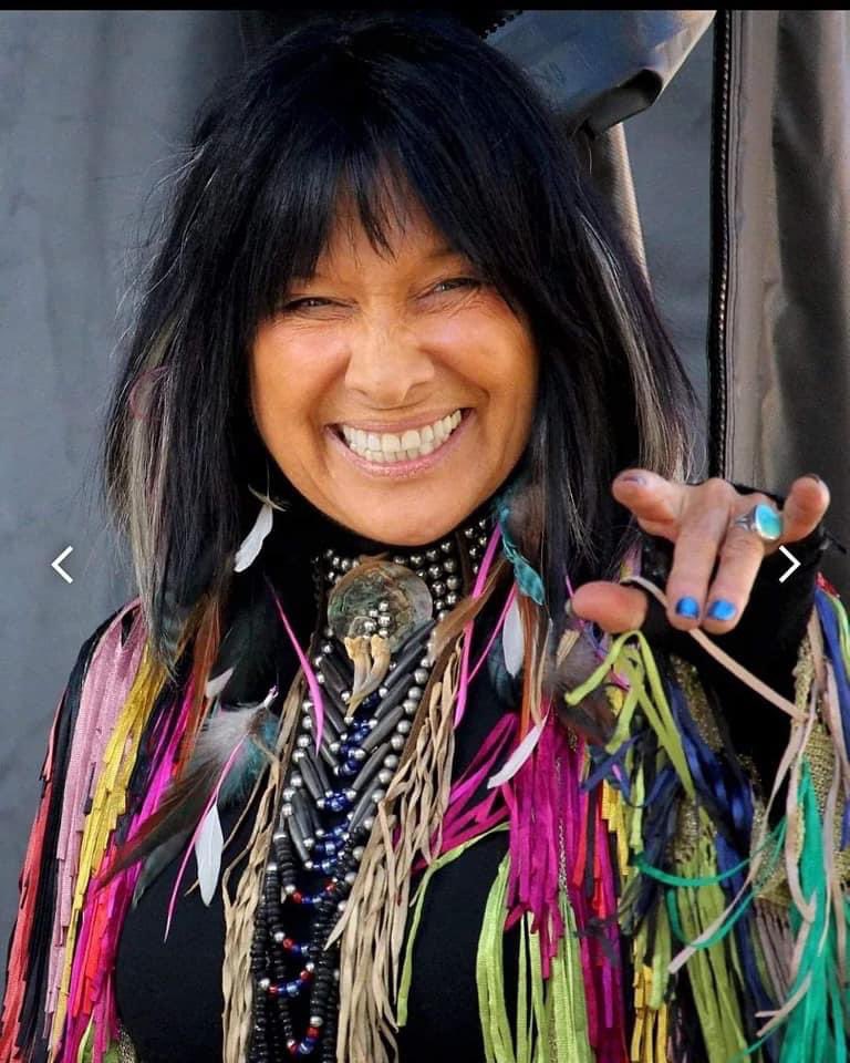 Happy 82nd birthday to this  WONDERFUL lady - Buffy Sainte-Marie 