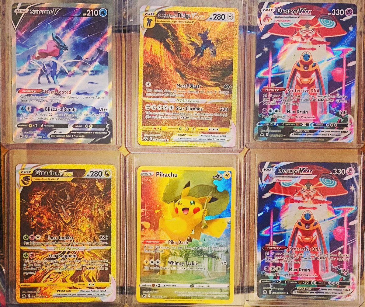CorgoCards's tweet photo. An awesome 10 pack break from Crown Zenith 🔥#crownzenith #pokemontcg #giritina #dialga #pokefan #livebreaks https://t.co/eFjuxo587X