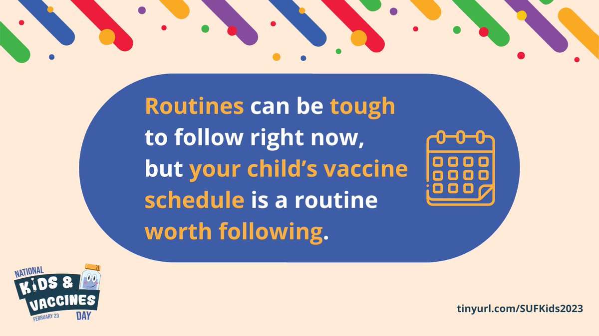 This #KidsVaccinesDay let's help move the needle to protect the largest unvaccinated cohort in Canada: our children! 💉🌎

Did your child miss a routine immunization? Catch up appointments can be made online at: regionofwaterloo.ca/ivpd