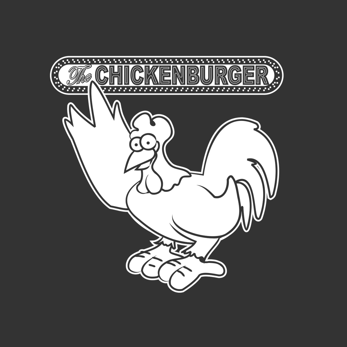 orlandomediaco's tweet image. Throwback Thursday - Chickenburger Chicken mascots series circa 2002 - CANADA'S OLDEST DRIVE-IN RESTAURANT #classicdiner #classicfun #bedfordclassic #localtradition #since1940 #History #Bedford #Halifax #Dartmouth #NovaScotia #TBT #throwbackthursday @thechickburger #illustration