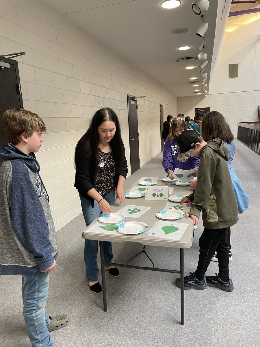 PHS Teacher Cadet students supporting 6th grade LMS Math Festival. <a href="/BurkeCoSchools/">BCPS</a> <a href="/PattonPanthers/">Patton High School</a> <a href="/lms_knights/">Liberty Middle</a>