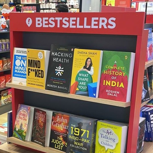What shape is a bestseller? 
It's a box and climbing the charts speedily! 
<a href="/RelayIndia/">RELAY India</a>

Get your copy of <a href="/Sneha_isra/">Sneha Shah</a> phenomenal book today.