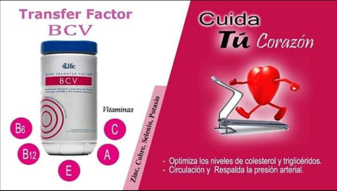 marioamachado's tweet photo. Promoción para hoy! Cuida tu corazón y todo tu sistema circulatorio con #transferfactor BCV... Bienestar cardiovascular con respaldo inmunológico. #4life #factoresdetransferencia ... Ordena https://t.co/BRgql6CE33 https://t.co/sROqETPIbm