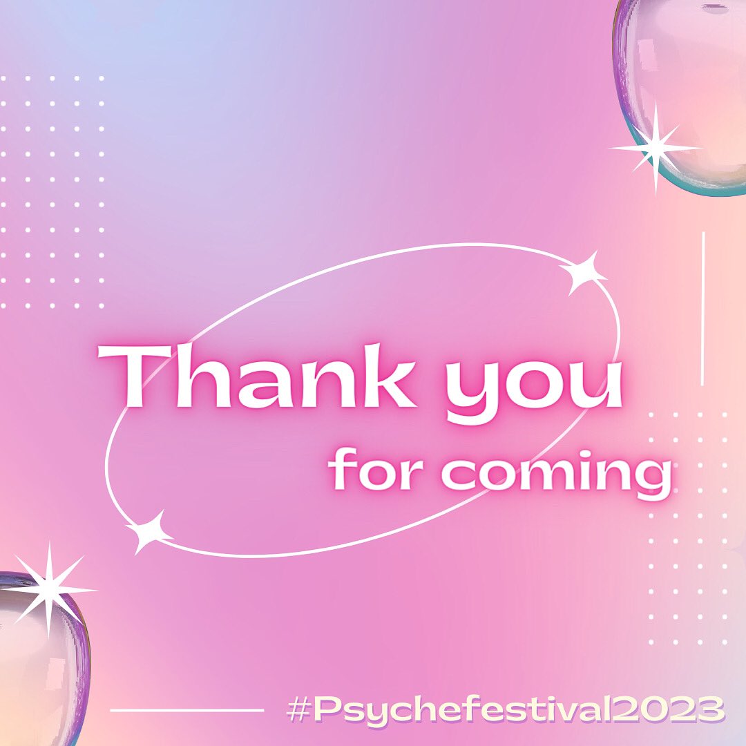 psychocmu63's tweet photo. จบไปแล้วกับ #PsycheFestival2023 🔱🎪 ขอบคุณทุกคนที่สนใจงานของเรามากๆเลยนะคะ 

ลิ้งค์สำหรับ��าพถ่ายในงาน
https://t.co/Zu86fkPJ0K
และฝากประเมินความพึงพอใจให้เราเพื่อนำไปพัฒนาในปีต่อไปที่ลิ้งค์นี้ค่ะ 🥹
https://t.co/SA8jHvtfuv

ขอบคุณทุก ๆ คนมากเลยนะคะ แล้วเจอกันใหม่น้า🫶🏻💖 https://t.co/ZplSYHT0ye