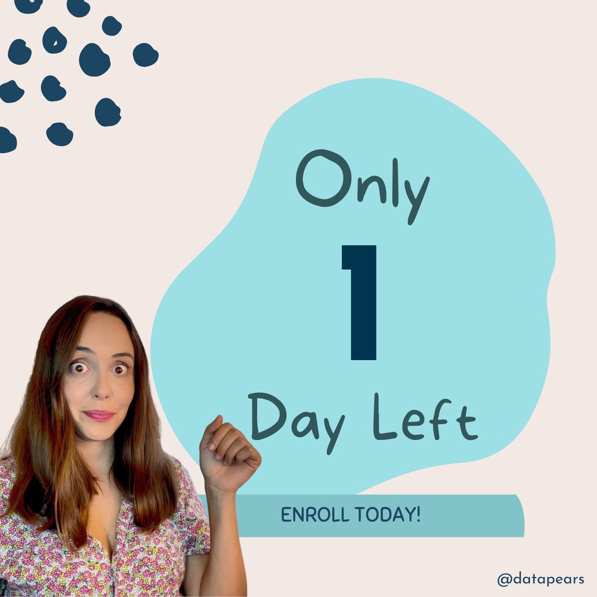 ONLY ONE DAY LEFT!
The doors for the #powerbi Report Design Bootcamp are officially closing tomorrow!
Enroll now before the doors close 👇 
powerbiacademy.datapears.com/courses/pbides…