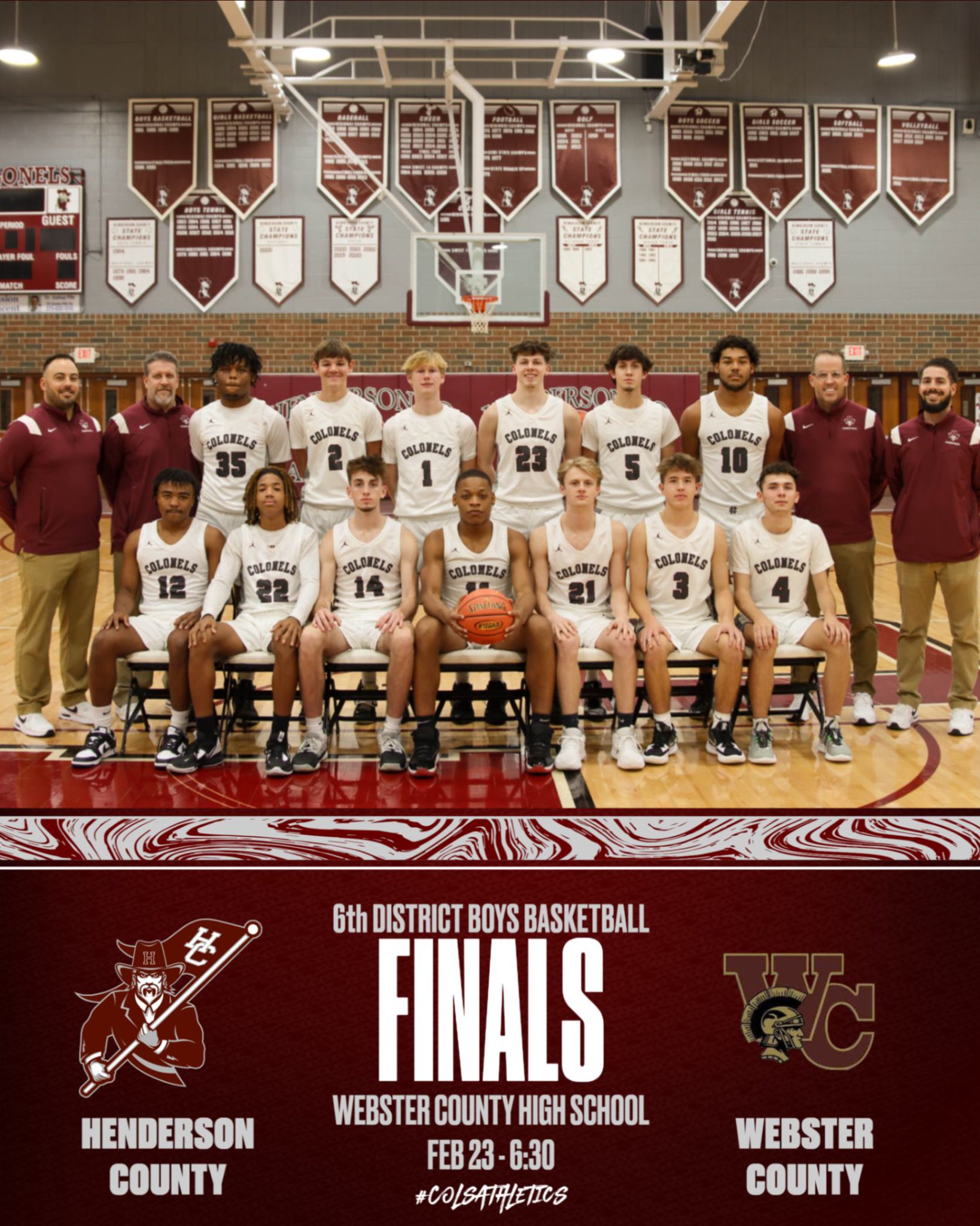 HCHS Athletics on Twitter "Henderson Co vs ster Co in the 6th