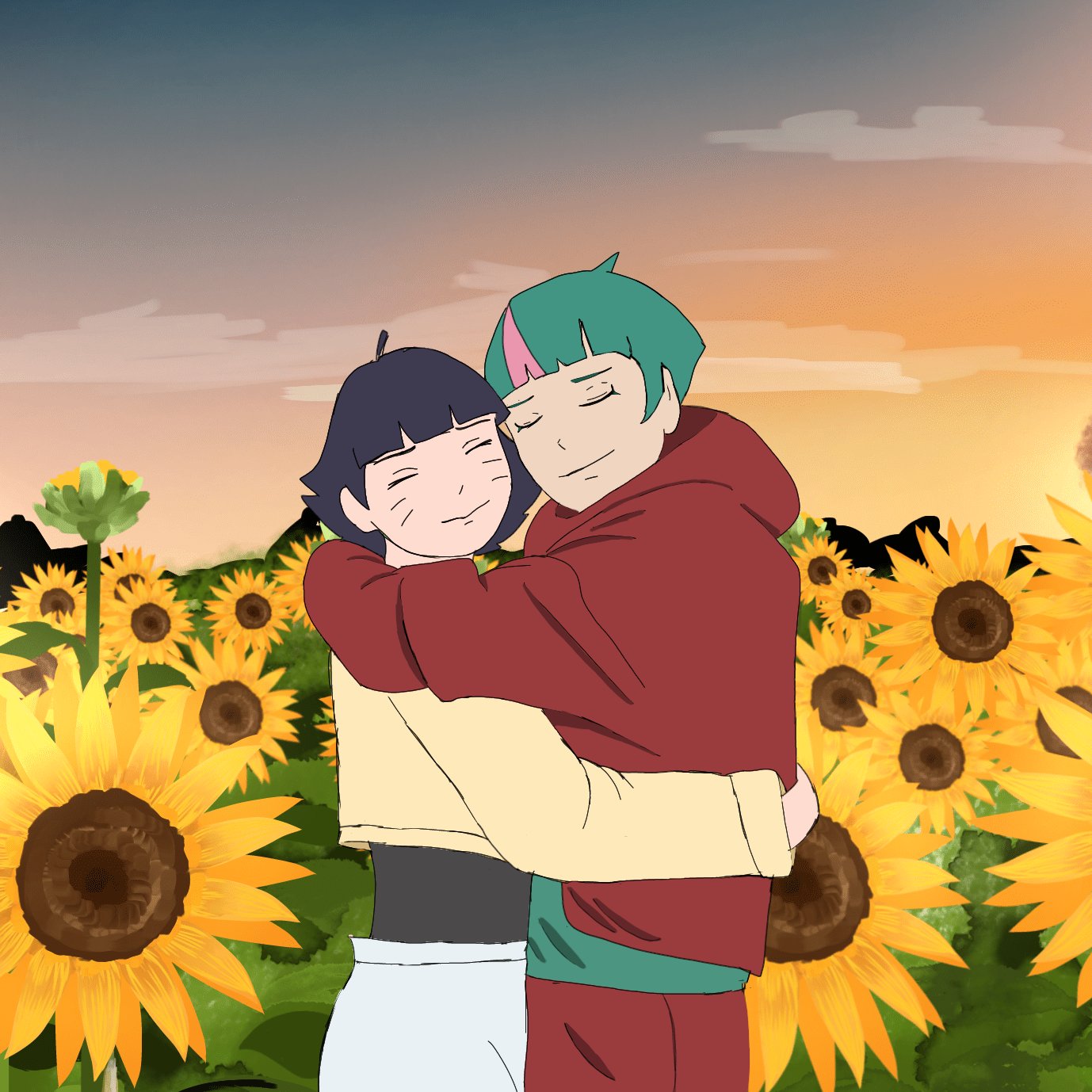 himawari☺️ Himawari (Boruto - Two Blue Vortex) - ibisPaint