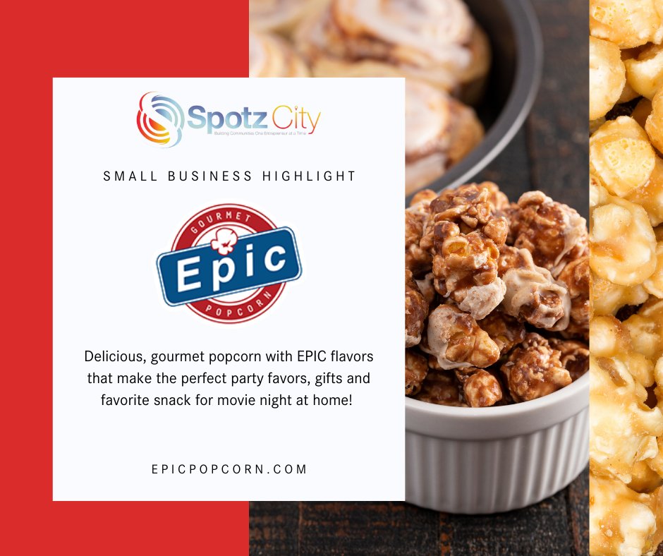 SpotzCity's tweet photo. Cookies and Cream popcorn?!  

YES PLEASE!  

With over 70 varieties of delicious, #gourmetpopcorn, Epic Gourmet Popcorn has really leveled up the #popcorn game! 
https://t.co/waqGDzujRn  

#foodies #snackattack #popcornlovers #bestpopcorn #foodlove #popcornandmovie #delish https://t.co/xOkzL5w94z