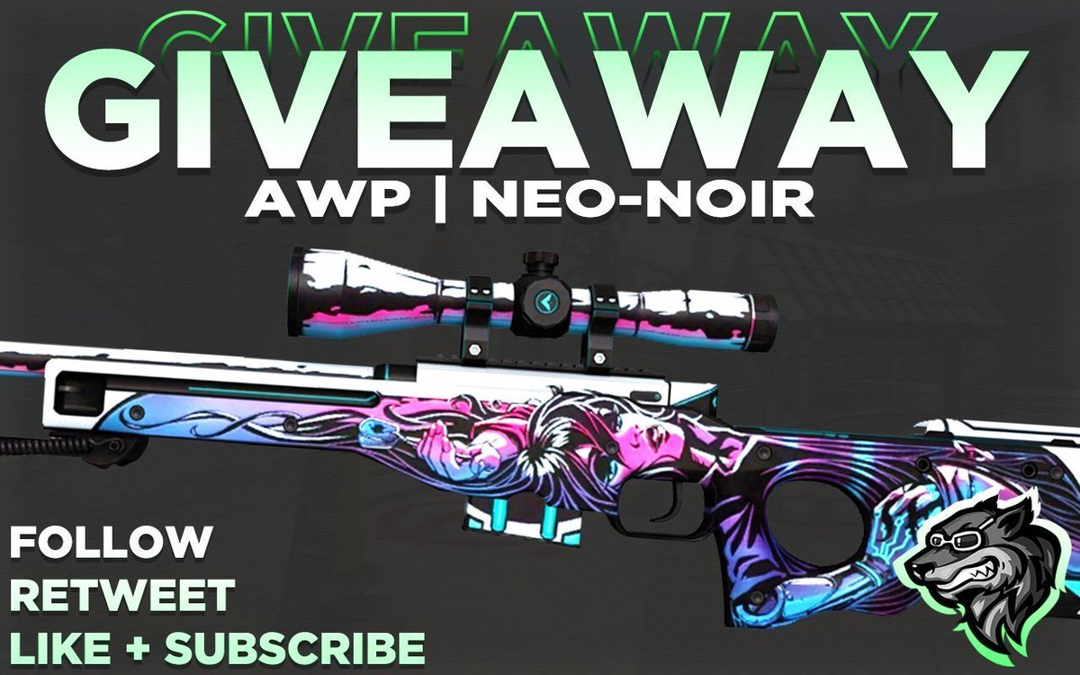 💸 AWP | Neo-Noir [$50] 💸
💎 CS:GO Skin Giveaway 💎

⏩ Follow me @jordanrnet
🔁 Retweet
⬇️ Like + Subscribe ⬇️
youtube.com/watch?v=Y-ohmh…

🔜 Winner will be picked in a couple days! GL!
👥 Tag some friends so they can enter as well!
#Giveaway #CSGOGiveaway #CSGOSkins