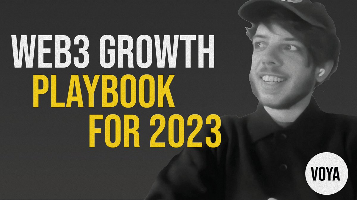 thisisvoya's tweet photo. We sat down with @PChuzeville from @lattice_fund (and founder of @dovemetrics) and uncovered:

﹂Three growth predictions for 2023;
﹂The opportunities unlocked by on-chain analytics; 
﹂The lack of power-users and PMF in the current Web3 ecosystem; and
﹂The power of communities https://t.co/vRUzS4exYt