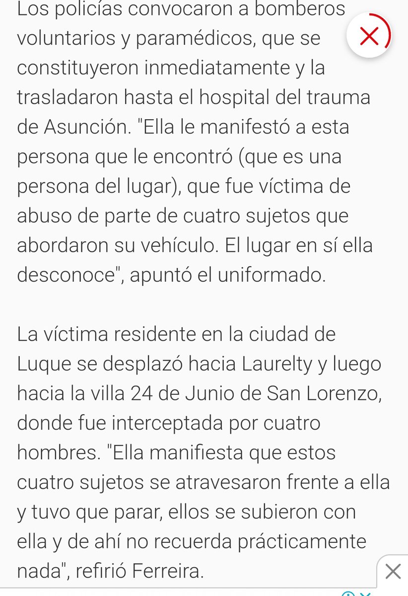 jfergo86's tweet photo. Acá esta la noticia, porque tiene que ser pues noticia para que sea verdad. 

Asaltaron a una mujer conductora de BOLT entre 4, la violaron y la tiraron por ahí. https://t.co/wxJxvloo7o