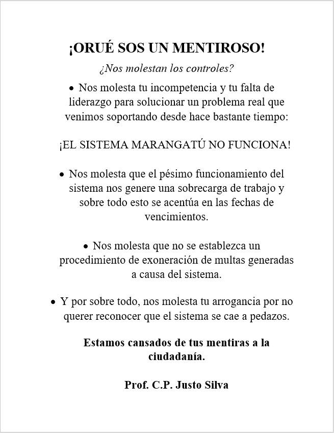 <a href="/OscarOrue/">Oscar Orué 🇵🇾</a> SOS UN MENTIROSO
<a href="/ABCDigital/">ABC Digital</a> <a href="/UltimaHoracom/">Última Hora</a> <a href="/Telefuturo/">Telefuturo</a> <a href="/C9NParaguay/">C9N Paraguay</a>