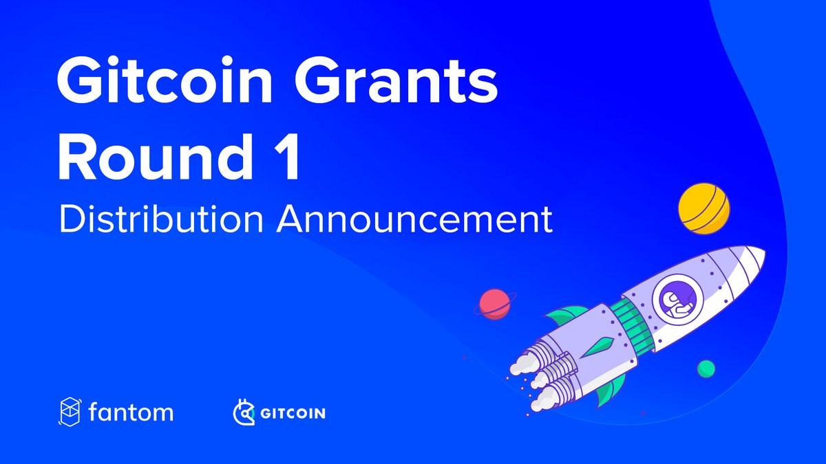 Participating projects from #Fantom's beta round of @Gitcoin grants funding are set to receive distributions imminently.

Program match allocations &amp; community donations will serve to further promote a rich, diverse ecosystem on the Fantom network 🚀

👉  fantom.foundation/blog/gitcoin-g…