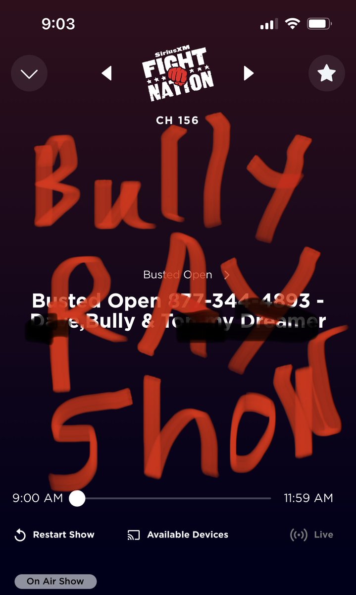 MongrovianMike's tweet photo. .@BustedOpenRadio is now #TheBullyRayShow Mongrovia Chapter listening!! https://t.co/0JxtGEIQUY