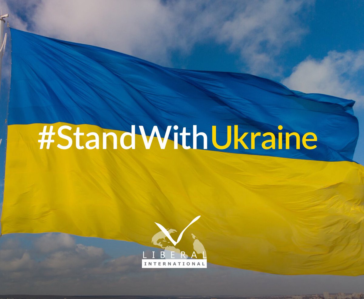 liberalinternat's tweet photo. LI Bureau: on the anniversary of Russia’s full-scale invasion of Ukraine🇺🇦

'Unbowed and unconquered we salute the people of #Ukraine... those countries, presidents, prime ministers &amp; peoples who oppose tyranny &amp; cherish freedom must stay the course'

👉 https://t.co/8T4izoyxm4 https://t.co/5xOFF3PlNR