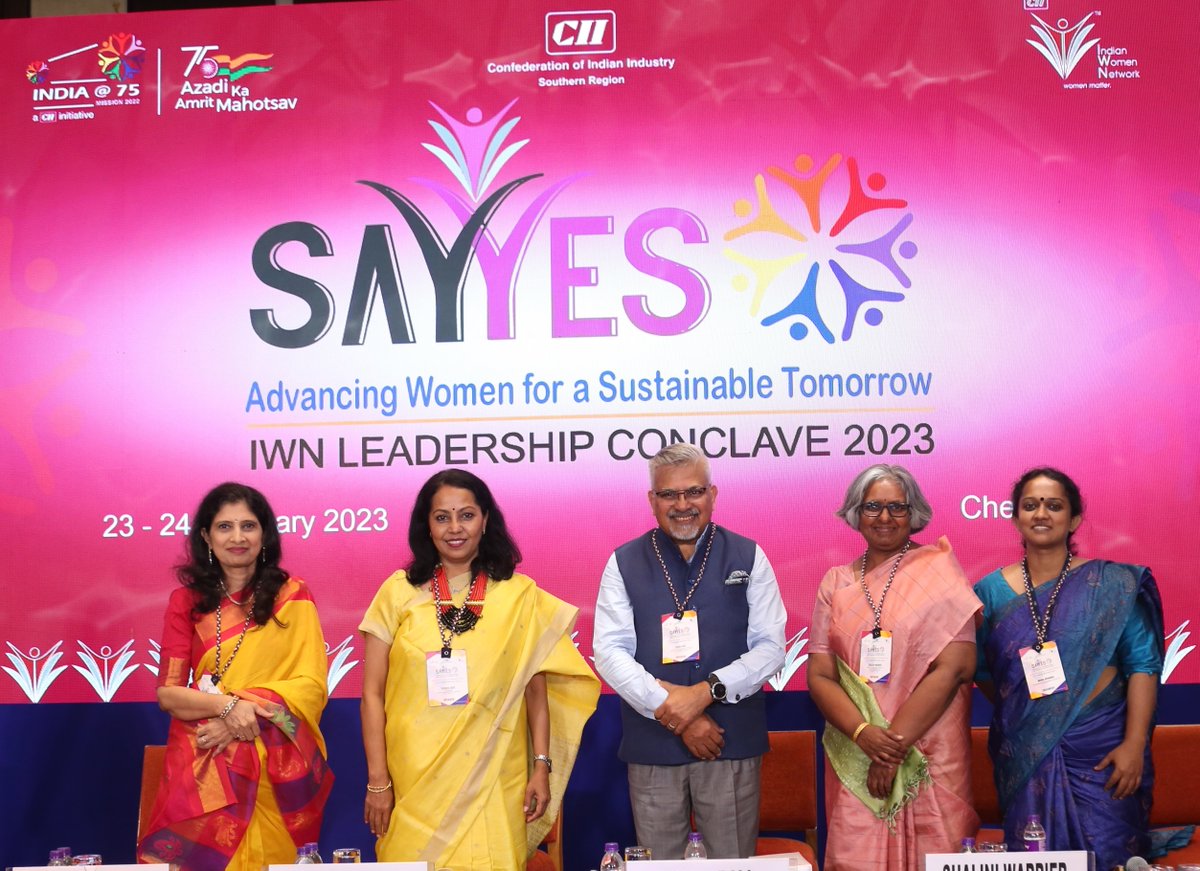 CII Southern Region (SR) (@cii4sr) on Twitter photo โCII IWN Leadership Conclave focuses on 4 Sustainable Development Goals out of 17 as set by the United Nations for 2030. This includes Health & Well Being, Education, Gender Equality and Building Partnershipsโ-Ms Shobha Dixit, Chairwoman, IWN <a href="/CII4SR/">CII Southern Region (SR)</a>
<a href="/CII_IWN/">CII Indian Women Network</a>
#Womenleadership โCII IWN Leadership Conclave focuses on 4 Sustainable Development Goals out of 17 as set by the United Nations for 2030. This includes Health & Well Being, Education, Gender Equality and Building Partnershipsโ-Ms Shobha Dixit, Chairwoman, IWN <a href="/CII4SR/">CII Southern Region (SR)</a>
<a href="/CII_IWN/">CII Indian Women Network</a>
#Womenleadership