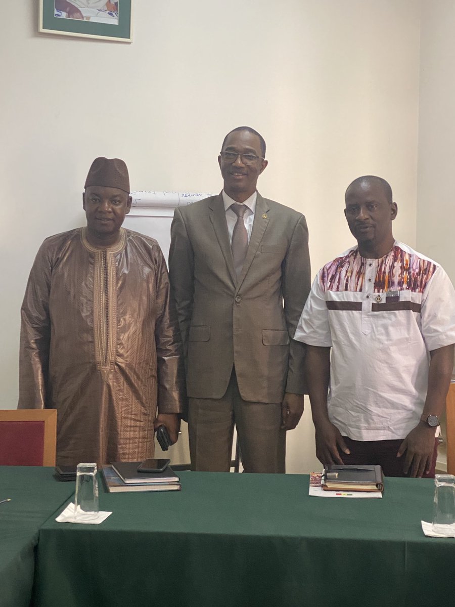 #Senegal, avons reçu la visite de Honorable Idrissa BALDE, Député Maire de Dabo et M. Mahamadou DIENG, Maire de Medina Cherif, tous deux de la région de Kolda, aux potentialités énormes encore sous exploitées.