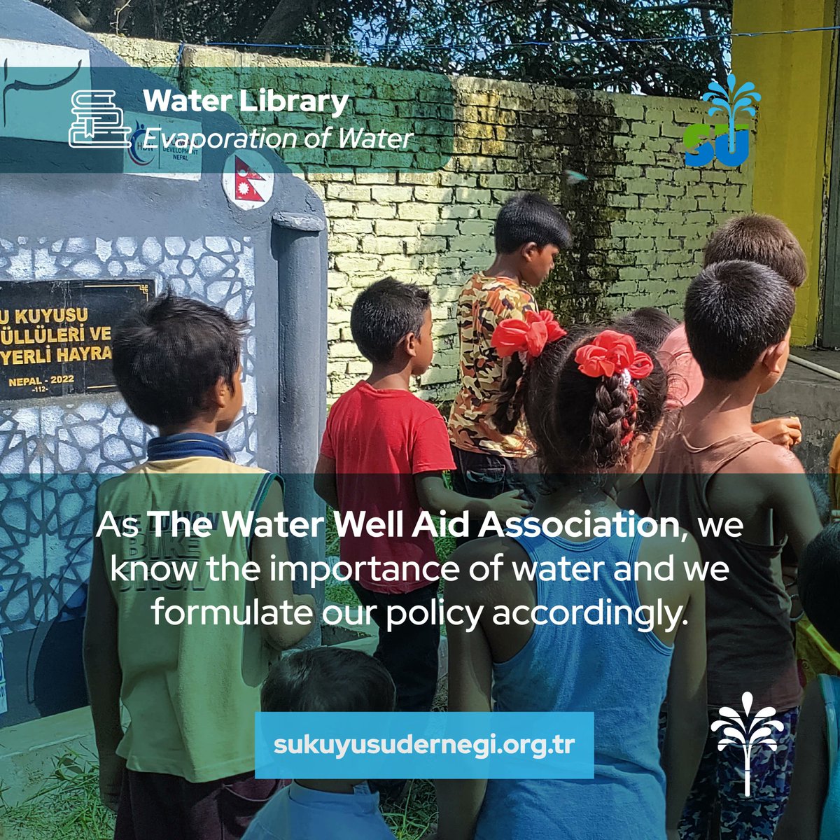 Today, we covered the distribution and evaporation of freshwater assets around the world. For details of our posts, you can visit the Water Library on our website.

#WaterWell #EvaporationofWater #ImportanceofWater