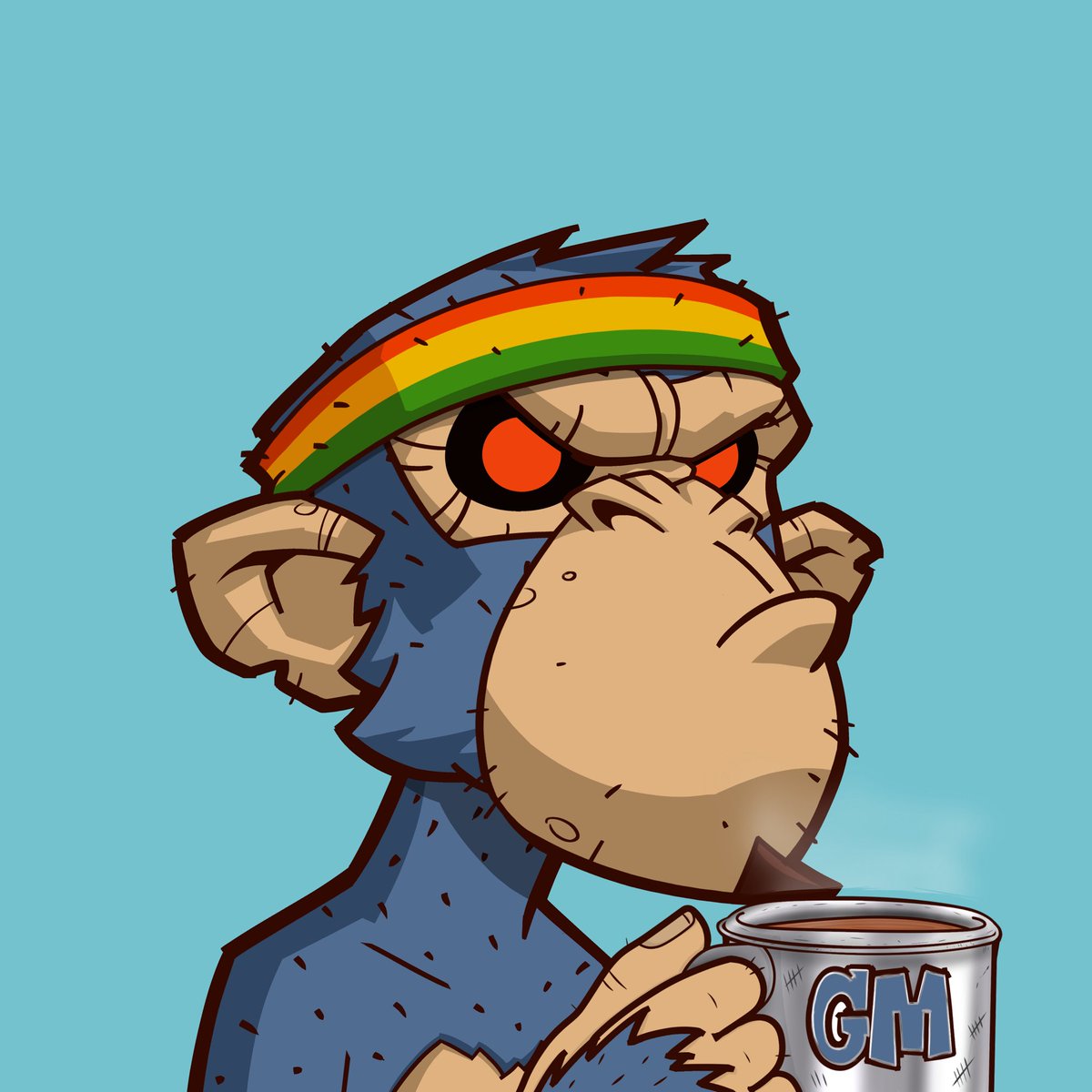 GM twitter <a href="/AngryApesNFT/">Angry Apes Society</a> art work is second to none. Isn’t that why we got into NFTs in the first place? #angryapessociety #AngryApesNFT
