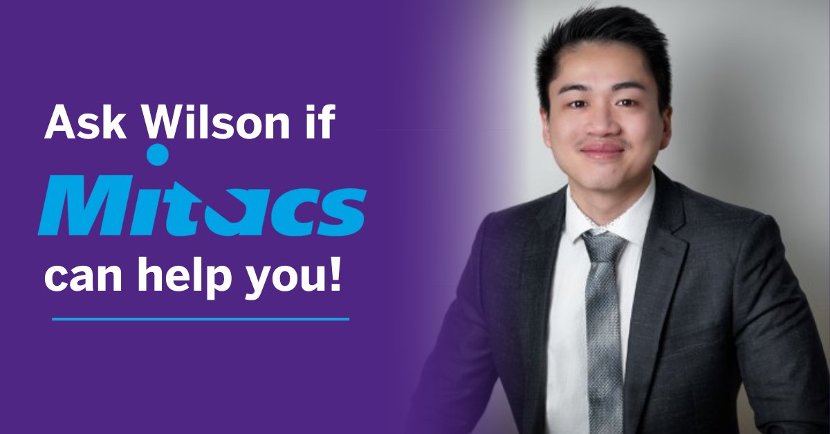 Can <a href="/MitacsCanada/">Mitacs</a> help you? Why not ask <a href="/WilsonLuo_/">Wilson Luo</a>, a Mitacs Senior Advisor. With experience supporting <a href="/WesternU/">Western University</a> researchers, <a href="/ResearchPark/">Western Research Parks</a> tenants &amp; many other types of organizations, Wilson helps entrepreneurs solve their challenges. 
mitacs.ca/en