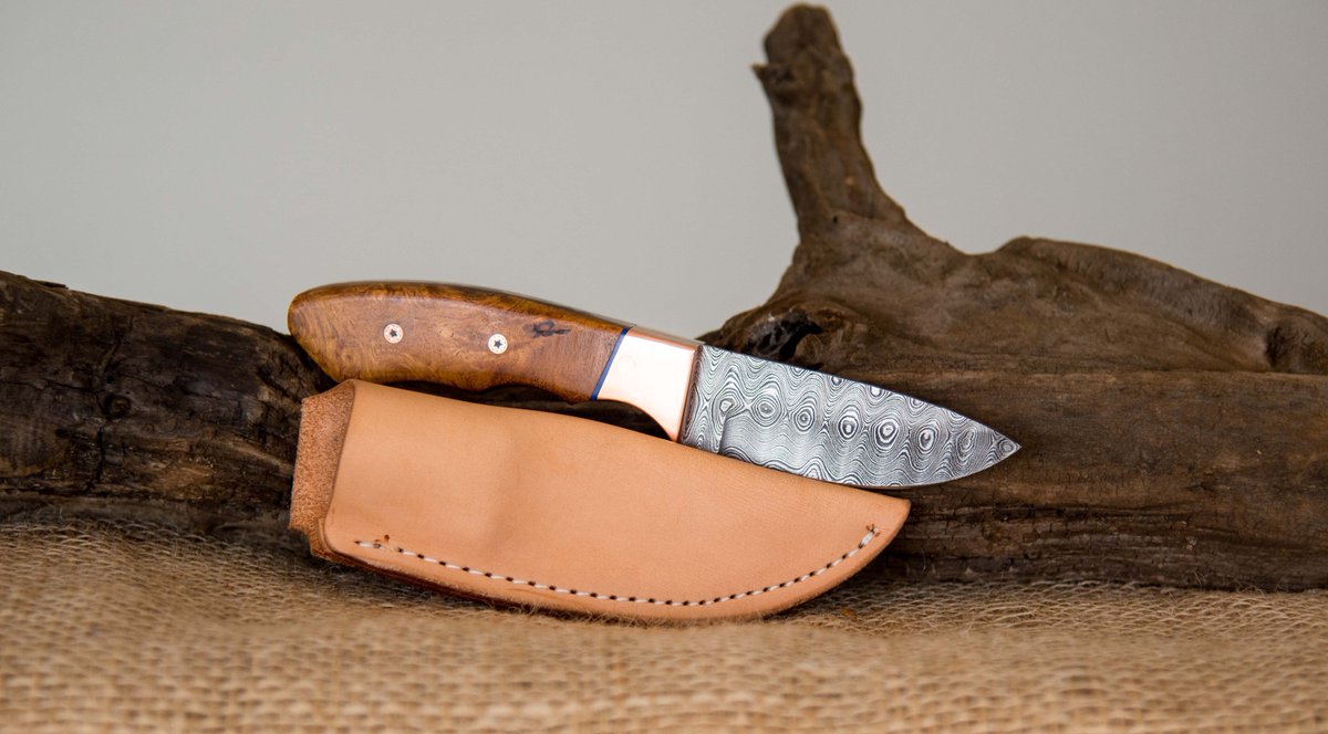 BellForestProd's tweet photo. Thank you James for sharing your Damascus and Afzelia Burl knife with us! It looks spectacular. If you'd like to learn more, you're welcome to email them at theadamsgroup@earthlink.net https://t.co/JHEd7Tf07C