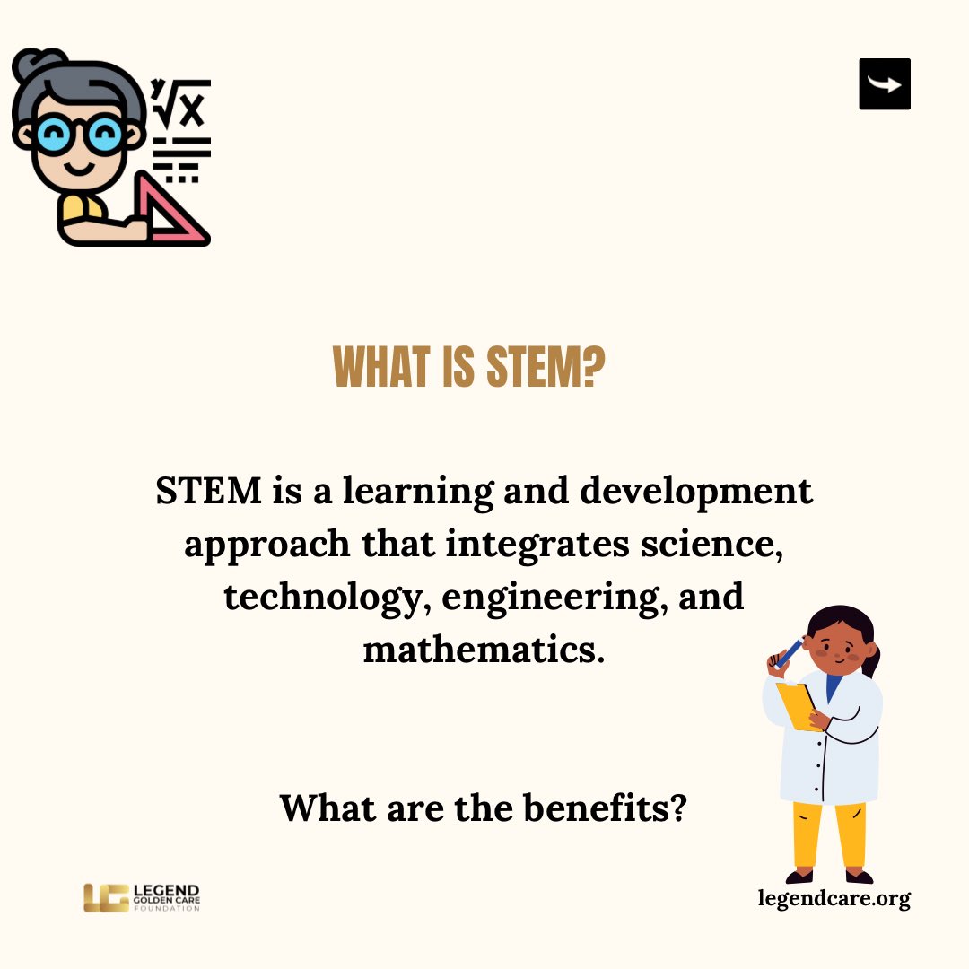 TheLGCF's tweet photo. S. T. E. M
Science, Technology. Engineering. Mathematics
This is an area that is not very common with girls, and it should be. Today on #LegendLearningThursdays we take a close look at STEM, and why it is important for girls’ education. https://t.co/7CtPamOSEk