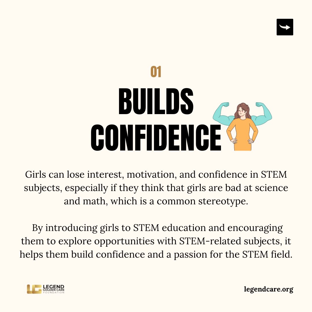 TheLGCF's tweet photo. S. T. E. M
Science, Technology. Engineering. Mathematics
This is an area that is not very common with girls, and it should be. Today on #LegendLearningThursdays we take a close look at STEM, and why it is important for girls’ education. https://t.co/7CtPamOSEk