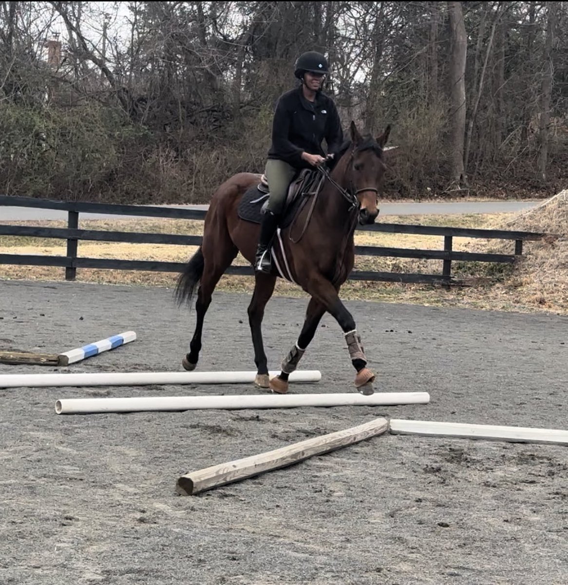 DeshaGaston's tweet photo. The fishtail exercise is my favorite! Ride 11 for this lady! https://t.co/pmgRoY6CoP