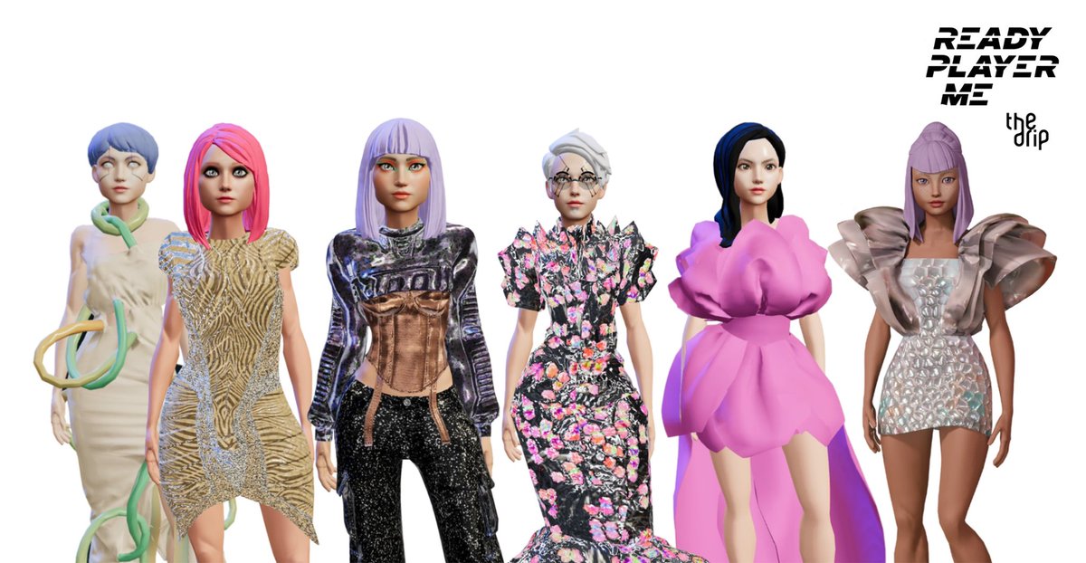 studiolobe3D's tweet photo. Ready to party the #Metaverse? All looks for RPM available at https://t.co/hq6coya3Jl 🚀

#digitalfashion #fashion #MetaverseFestival #3d #3dart  #fashiondesigner #Fashionista https://t.co/moS96bAhsC