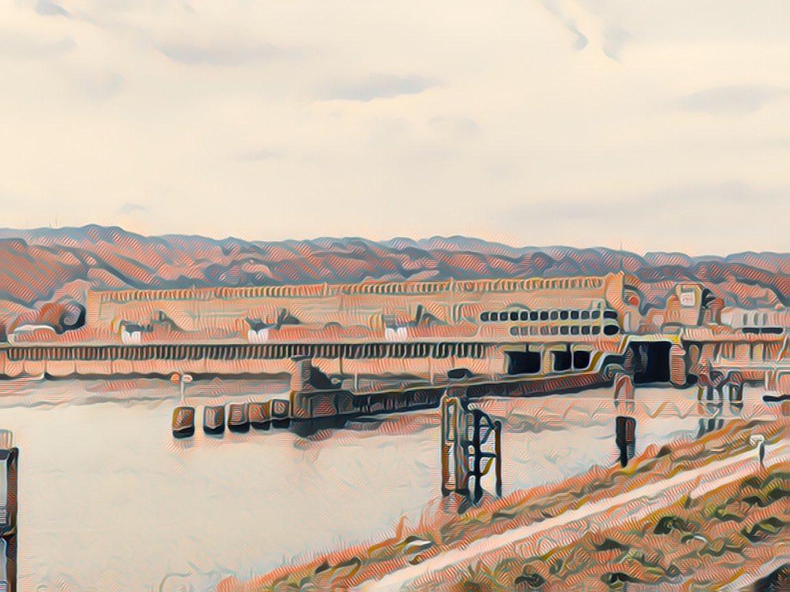 Explications de notre intervenante Margot sur le barrage hydroélectrique de Bourg-lès-Valence. #EDD #TransitionEnergetique <a href="/Twictadrome/">TwictaDrôme</a>