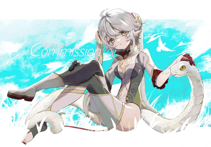 今回のcommissionでした!感謝 