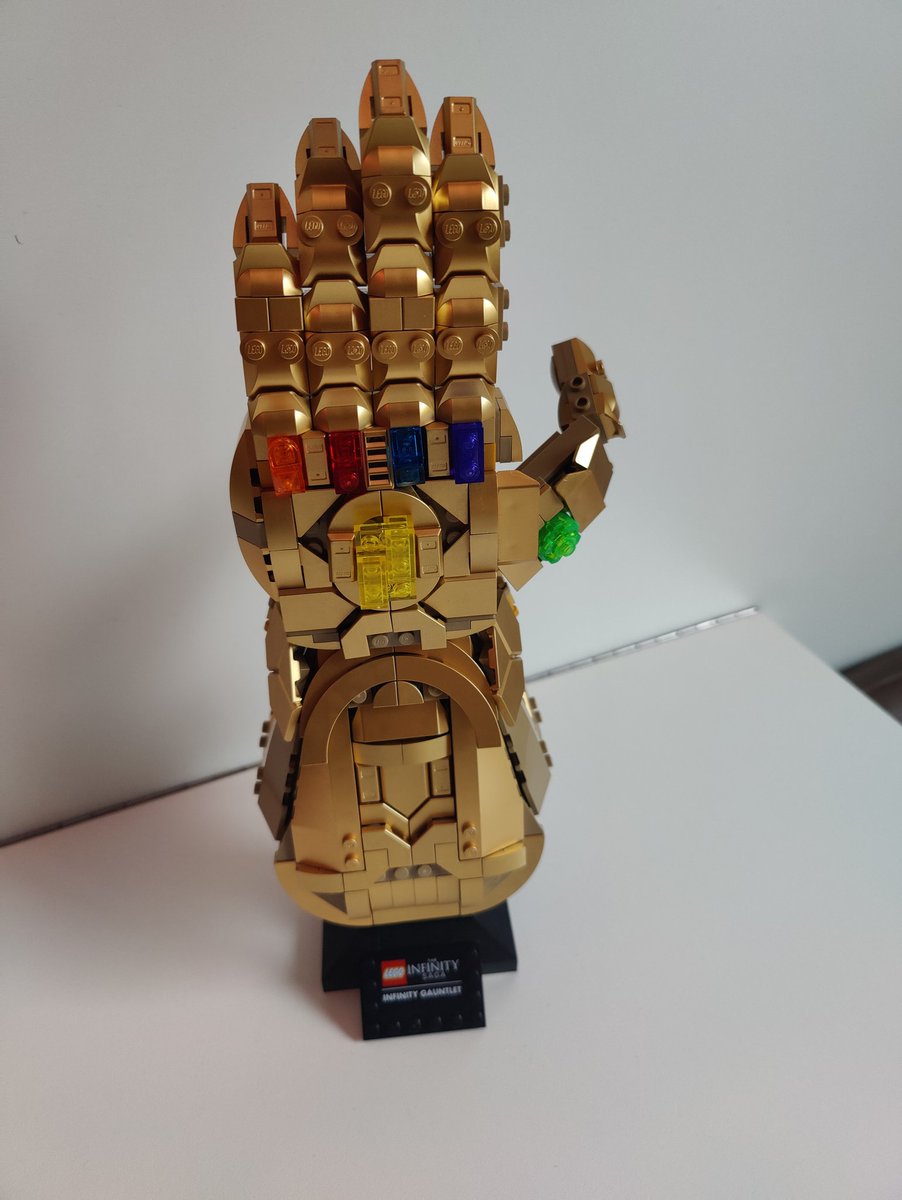 Finally built the infinity gauntlet 🫰