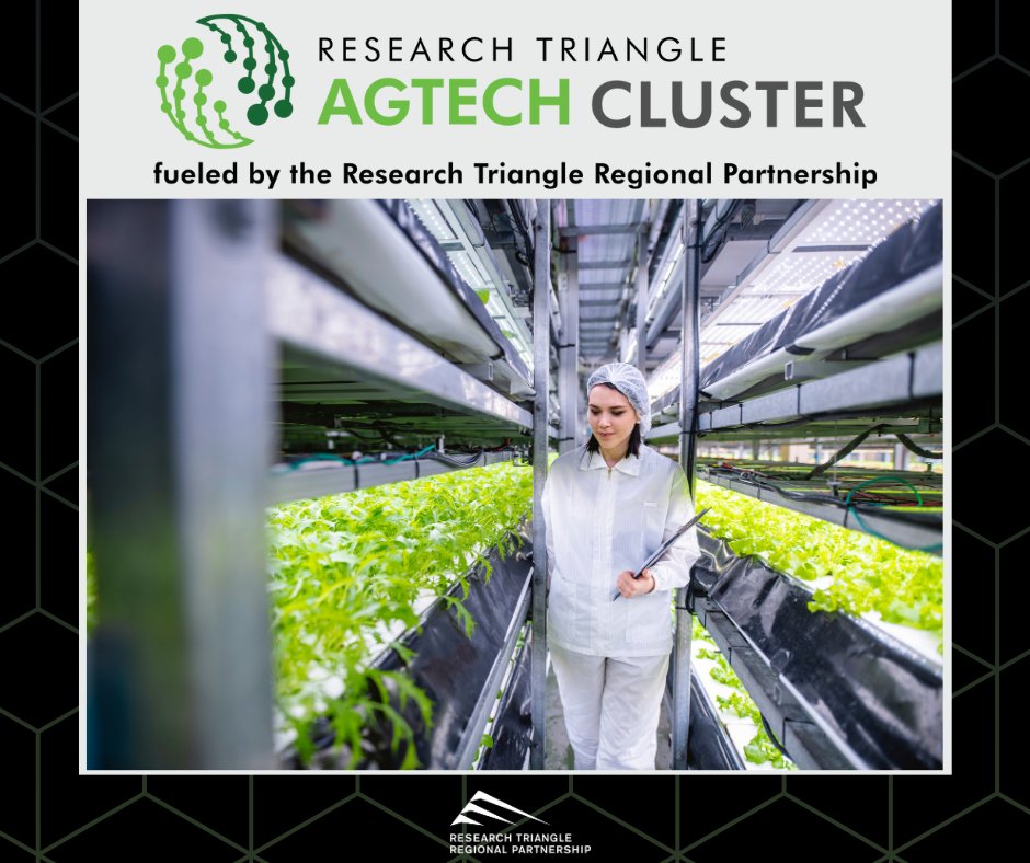 Announcing the Research Triangle AgTech Cluster - an industry-led initiative of business, government, academic and nonprofit leaders focused on accelerating AgTech innovation and North Carolina’s AgTech economy. Learn more about RTAC: researchtriangleagtechcluster.org