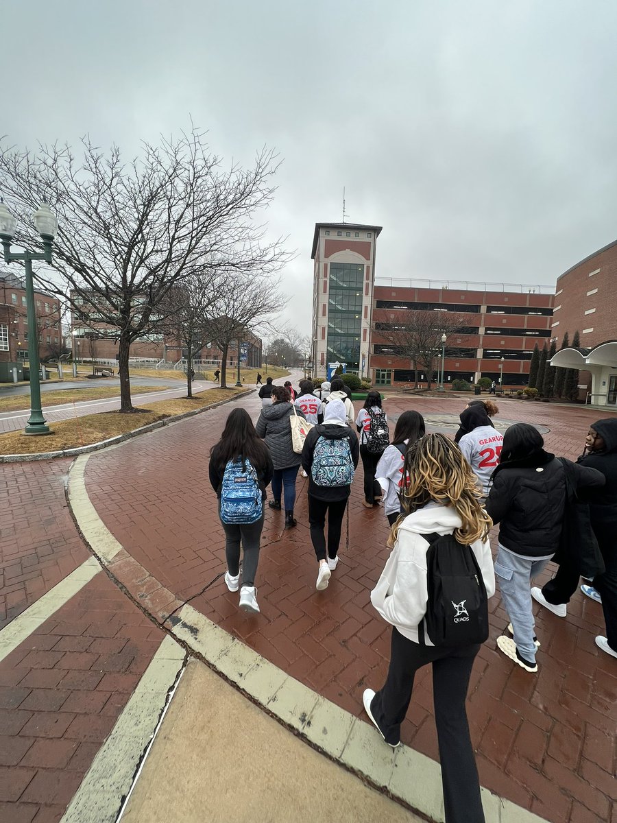 Super excited to be touring <a href="/CCSU/">Central Connecticut State University</a> with our GEAR UP students! Can’t wait to learn what being a Blue Devil is like #GEARUPWorks