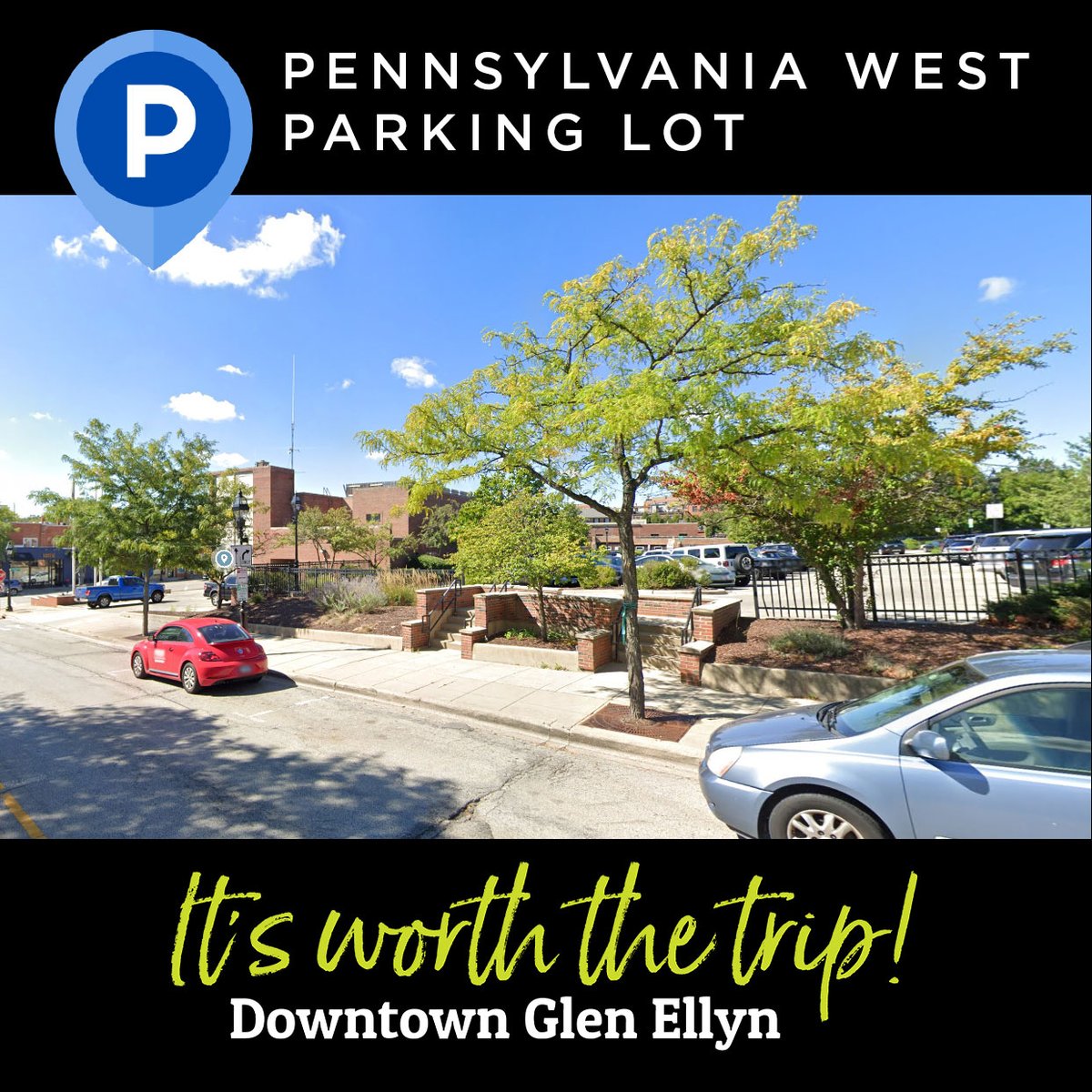 Vlg of Glen Ellyn on Twitter "Did you know Free 3hour parking spaces