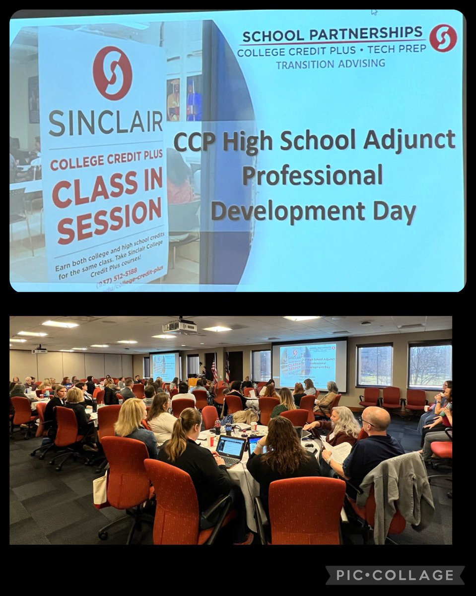 Kicking off the morning with over 50 credentialed high school teachers for the CCP Professional Development Day!  This is key to building the bridges between HS and college to help students succeed!  #ccp #education