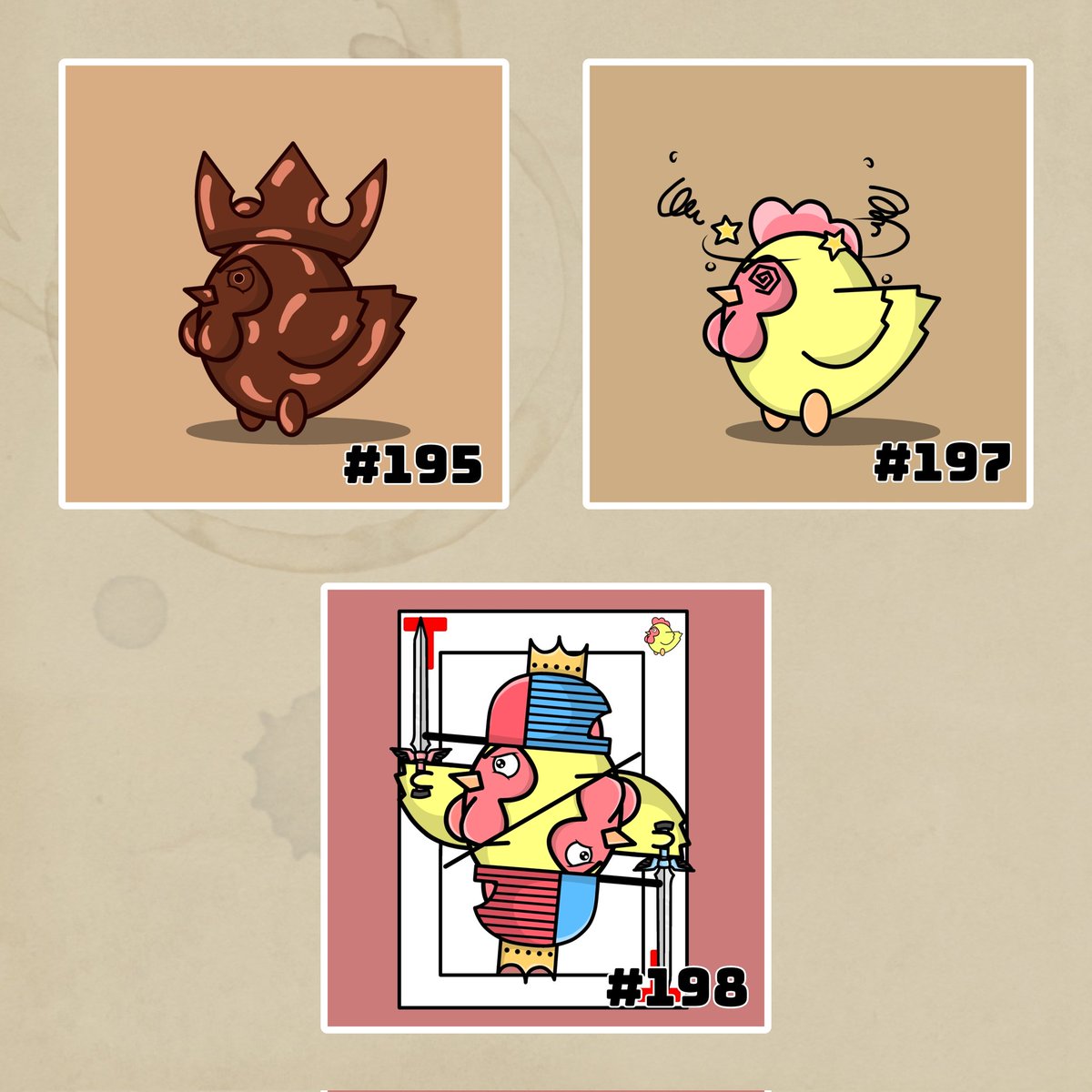 🚨AVAILABLE🚨
Tamachi #195,Tamachi #197 And Tamachi #198 Still Available On <a href="/opensea/">OpenSea</a> 
Lets Grab Them Now🐤🐤
Tamachi #195
opensea.io/assets/matic/0…
Tamachi #197
opensea.io/assets/matic/0…
Tamachi #198
opensea.io/assets/matic/0…
#tamachi  #NFT  #rareartswap