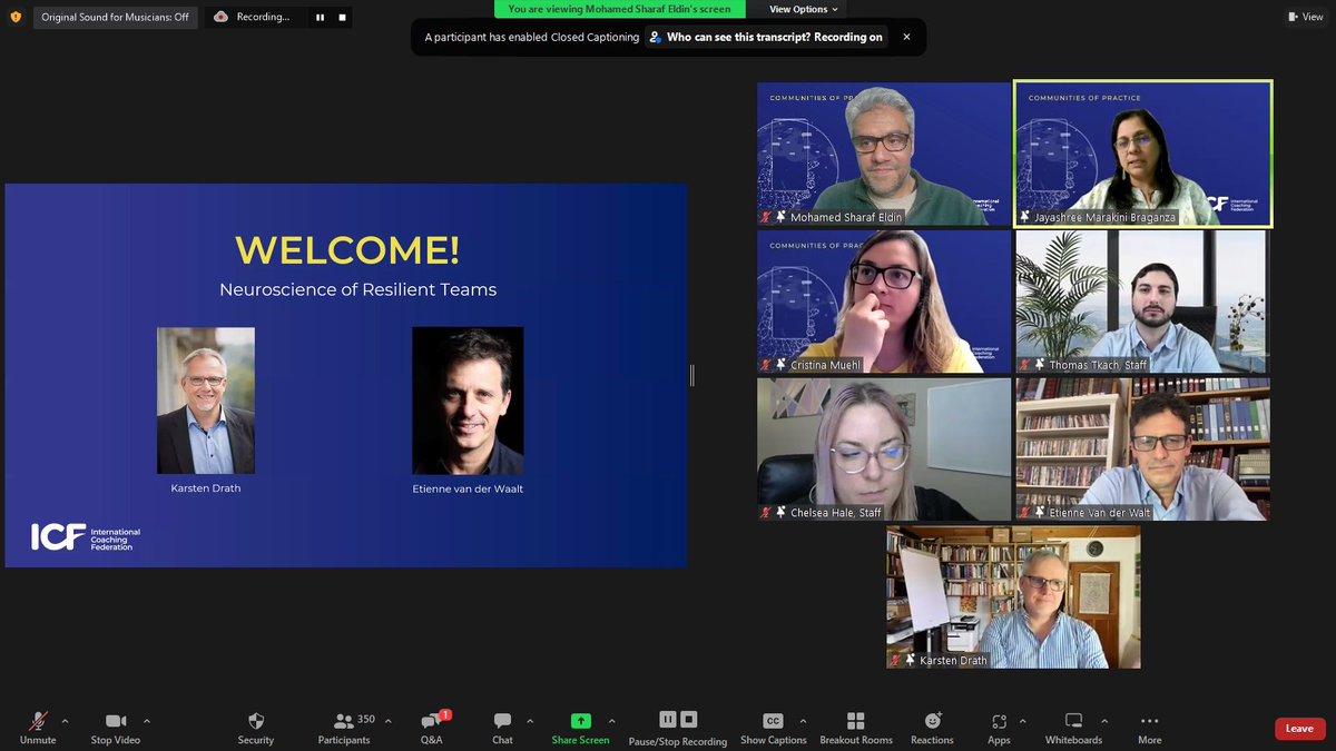 ICF Team Coaching tweet media