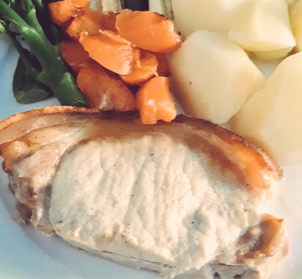 unaspalabras11's tweet image. お昼はローストポーク。
#LowFodmap