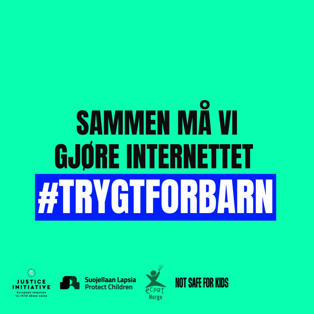 ECPAT Norge tweet media