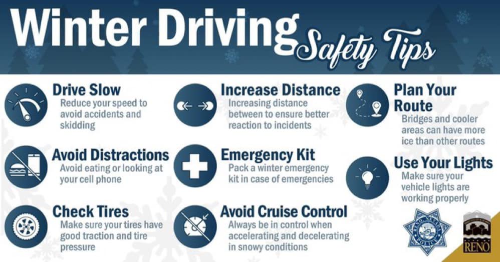 City of Reno on Twitter "Prepare for continued snow. Slow down, drive