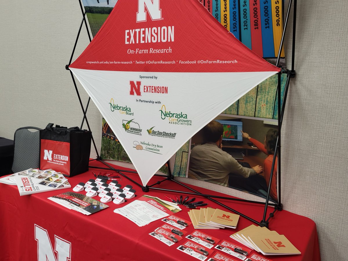 Attending the <a href="/newomeninag/">Nebraska Women In Agriculture</a> conference today?? Stop by and see us and pick up your copy of the 2022 On-Farm Research Results Book!