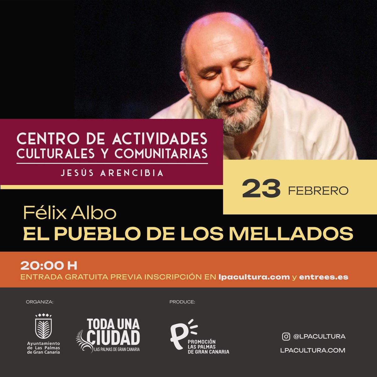 Hoy toca disfrutar con el bueno de <a href="/FLXALBO/">Félix Albo</a> 👏💜