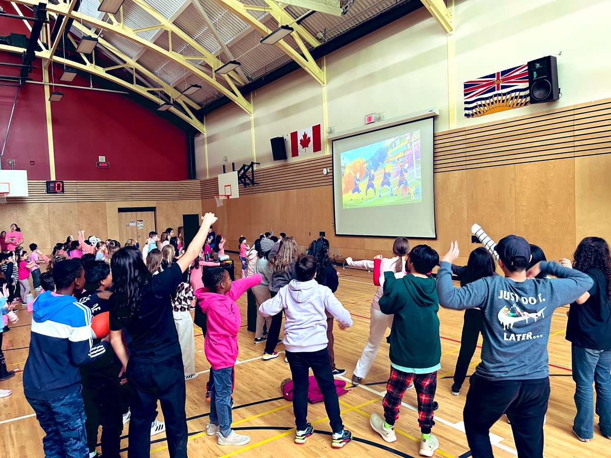 Bridget O’Brien-Kopacek (@bokopacek) on Twitter photo #pinkshirtday2023 <a href="/QueenMaryCE/">Queen Mary Community Elementary</a> Ss from our Social Diversity Club visited classes to read stories about inclusion, celebrating differences, & the importance of safe spaces for ALL students. To celebrate QME’s commitment to kindness, the SDC hosted a Just Dance party! <a href="/NVSD44/">School District 44</a> #pinkshirtday2023 <a href="/QueenMaryCE/">Queen Mary Community Elementary</a> Ss from our Social Diversity Club visited classes to read stories about inclusion, celebrating differences, & the importance of safe spaces for ALL students. To celebrate QME’s commitment to kindness, the SDC hosted a Just Dance party! <a href="/NVSD44/">School District 44</a>